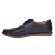 Marimea 40 Pantofi barbati din piele naturala bleumarin 338BLM