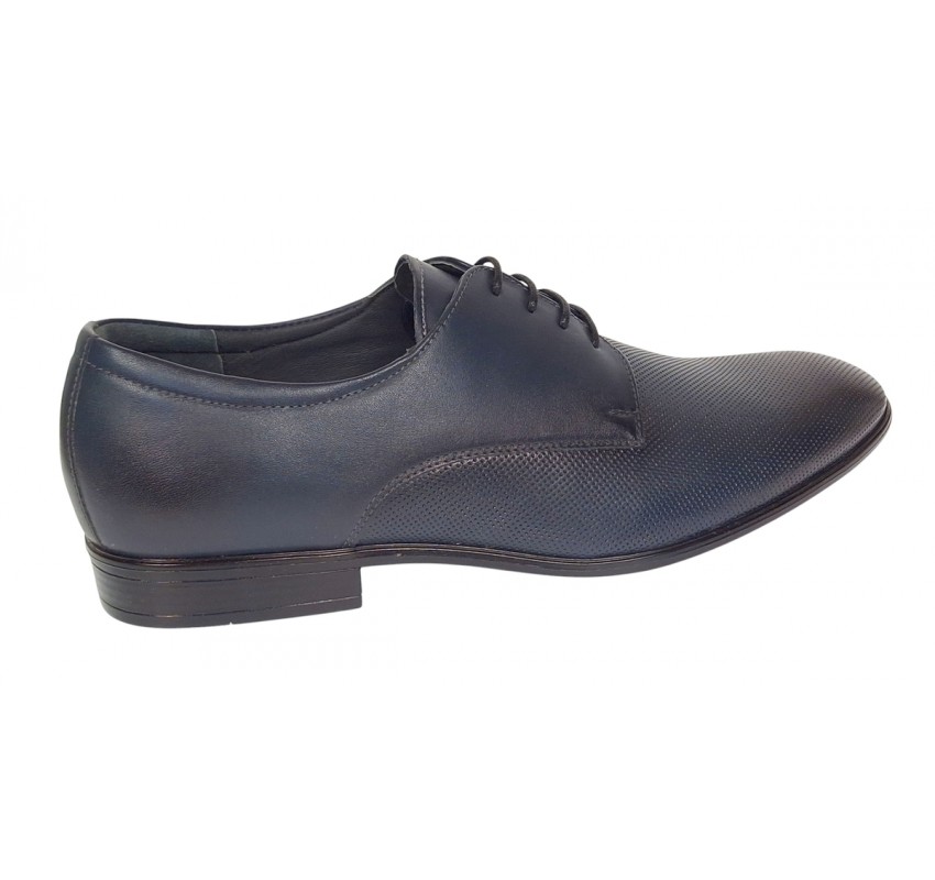 Pantofi barbati eleganti din piele naturala texturata bleumarin – Eleganta si rafinament 346 Pantofi barbati eleganti din piele naturala texturata bleumarin – Eleganta si rafinament 346