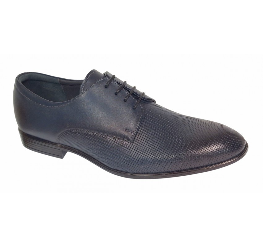 Pantofi barbati eleganti din piele naturala texturata bleumarin – Eleganta si rafinament 346 Pantofi barbati eleganti din piele naturala texturata bleumarin – Eleganta si rafinament 346