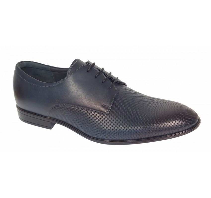 Pantofi barbati eleganti din piele naturala texturata bleumarin – Eleganta si rafinament 346 Pantofi barbati eleganti din piele naturala texturata bleumarin – Eleganta si rafinament 346
