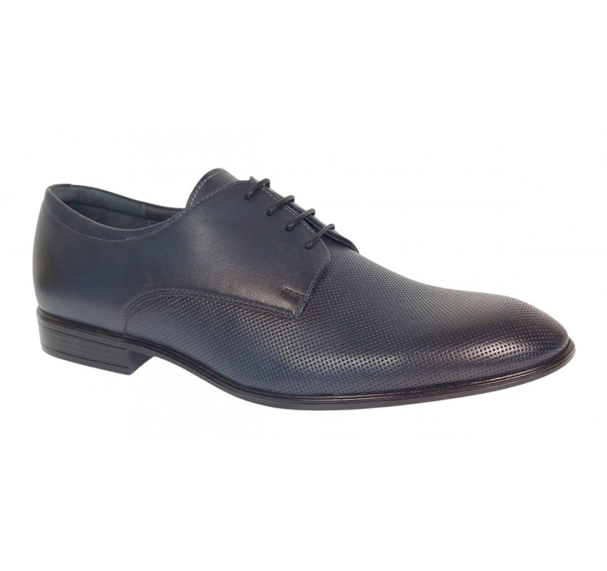 Pantofi barbati eleganti din piele naturala texturata bleumarin – Eleganta si rafinament 346 Pantofi barbati eleganti din piele naturala texturata bleumarin – Eleganta si rafinament 346