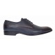 Pantofi barbati eleganti din piele naturala texturata bleumarin – Eleganta si rafinament 346