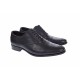 Pantofi barbati eleganti, cu siret, din piele naturala neagra - 356NEGRU