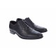 Pantofi barbati eleganti, cu siret, din piele naturala neagra - 356NEGRU