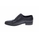 Pantofi barbati eleganti, cu siret, din piele naturala neagra - 356NEGRU