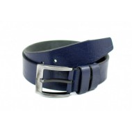 Curea casual barbati din piele naturala - Bleumarin 400CKBLM