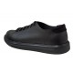 Pantofi barbati casual din piele naturala, negru, maro - 408SN