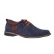 Oferta marimea 40 Pantofi barbati casual din piele naturala bleumarin 410BLEU Oferta marimea 40 Pantofi barbati casual din piele naturala bleumarin 410BLEU