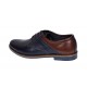 Pantofi barbati casual din piele naturala, bleumarin, maro 414SBLM Pantofi barbati casual din piele naturala, bleumarin, maro 414SBLM