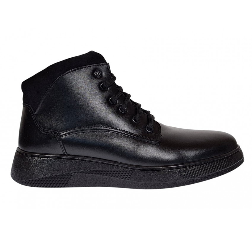 Ghete barbati casual din piele naturala imblanite, 415N Ghete barbati casual din piele naturala imblanite, 415N