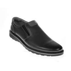 Pantofi casual barbati din piele naturala - Model cu elastic 480ELN Pantofi casual barbati din piele naturala - Model cu elastic 480ELN