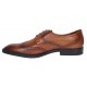 Pantofi barbati eleganti din piele naturala maro Lucas Shoes - 500CON
