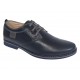 Marimea 43 Pantofi barbati casual din piele naturala bleumarin inchis 501BOXGBL