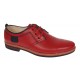 Pantofi barbati casual din piele naturala - Rosu 501RN Marimea 39 Pantofi barbati casual din piele naturala - Rosu 501RN Marimea 39