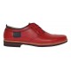 Pantofi barbati casual din piele naturala - Rosu 501RN Marimea 39 Pantofi barbati casual din piele naturala - Rosu 501RN Marimea 39