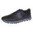 Pantofi barbati din piele naturala - Model Casual - Sport Negru Bleumarin 505ESC