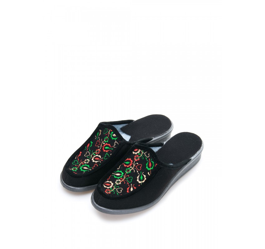 Papuci cu flori TELLUS 55-22