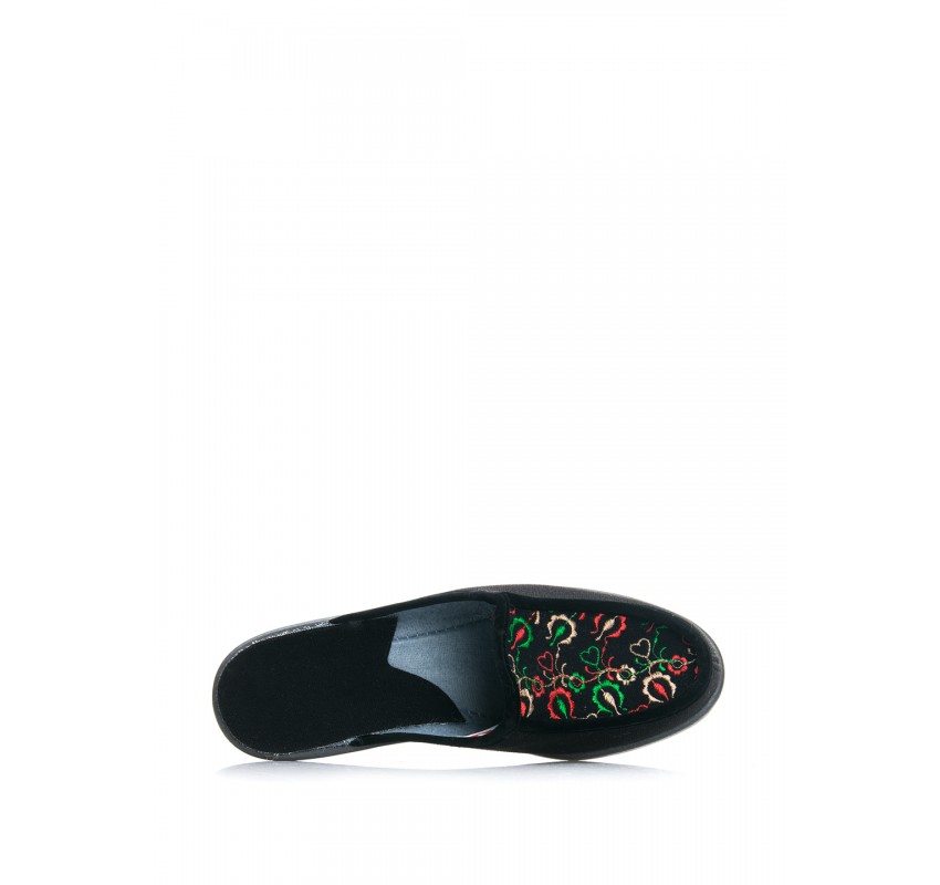 Papuci cu flori TELLUS 55-22