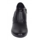 Botine dama din piele naturala cu fermoar - Model Lisa Negru 5BT