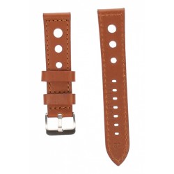 Curea de ceas din piele, 22 mm x 20 cm, maro