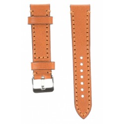 Curea de ceas din piele, 22 mm x 20 cm, maro