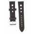 Curea de ceas din piele, 24 mm x 20 cm, negru