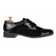 Marimea 40 Pantofi dama negri casual din piele naturala Nevalis 650LACVELN