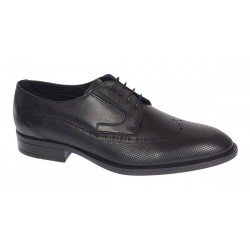 Pantofi barbati eleganti din piele naturala - Model Office Negru 708