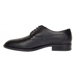 Pantofi barbati eleganti din piele naturala - Model Office Negru 708 Pantofi barbati eleganti din piele naturala - Model Office Negru 708