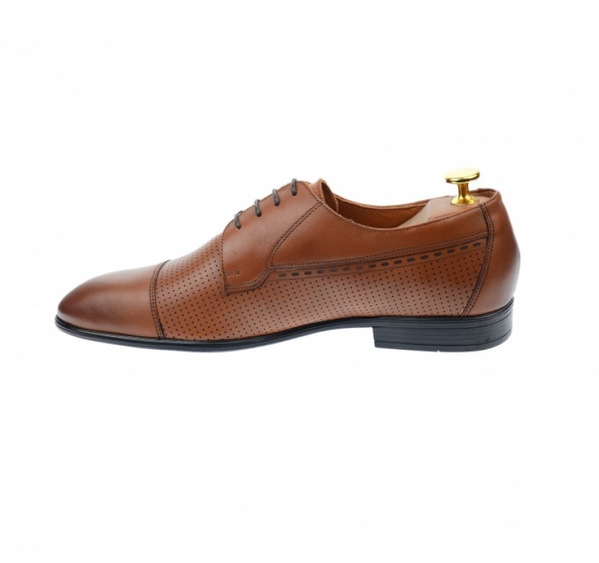OFERTA MARIMEA 41 -Pantofi barbati office, eleganti, cu siret, din piele naturala, maro coniac, L709CON OFERTA MARIMEA 41 -Pantofi barbati office, eleganti, cu siret, din piele naturala, maro coniac, L709CON