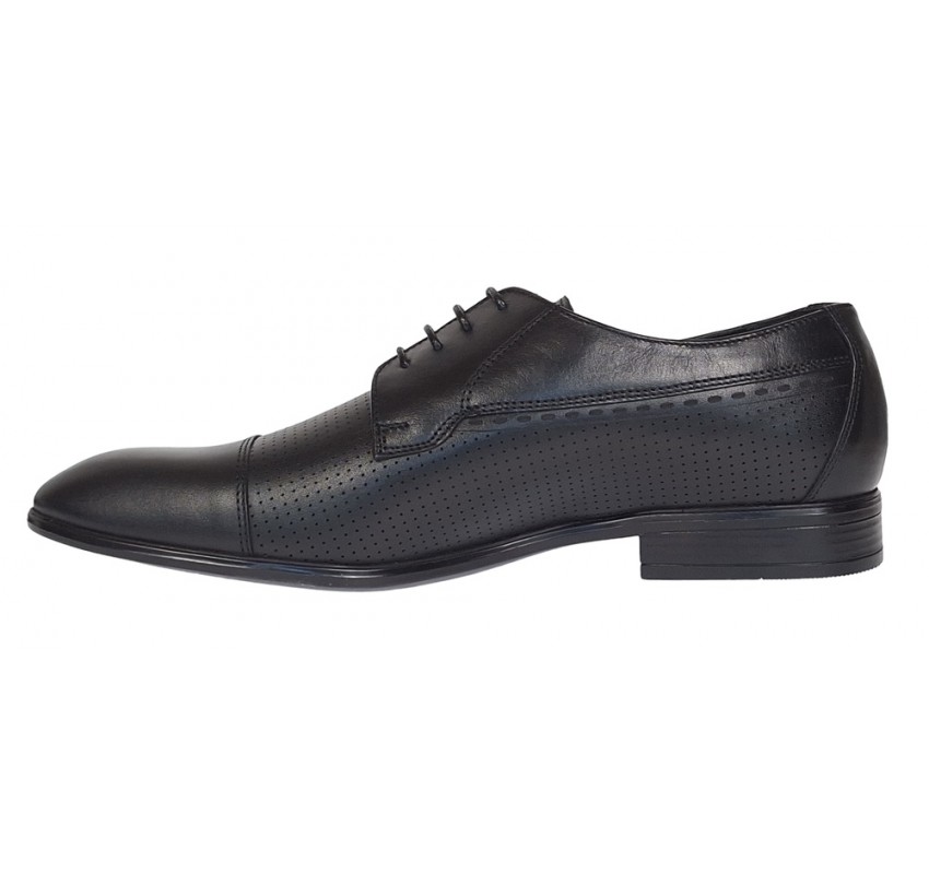 Pantofi barbati eleganti din piele naturala Negru Lucas 709NEGRU Pantofi barbati eleganti din piele naturala Negru Lucas 709NEGRU
