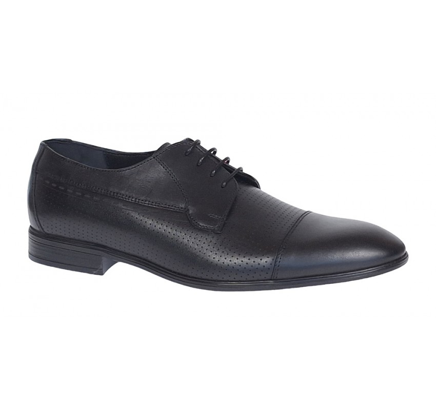 Pantofi barbati eleganti din piele naturala Negru Lucas 709NEGRU Pantofi barbati eleganti din piele naturala Negru Lucas 709NEGRU