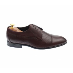 OFERTA MARIMEA 41 - Pantofi barbati bordeaux, office, eleganti, cu siret, din piele naturala L709VIS OFERTA MARIMEA 41 - Pantofi barbati bordeaux, office, eleganti, cu siret, din piele naturala L709VIS