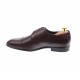 Pantofi barbati bordeaux, office, eleganti, cu siret, din piele naturala 709VIS