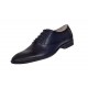 Pantofi barbati eleganti din piele naturala bleumarin, Lux Class - 724BLM