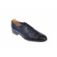 Pantofi barbati eleganti din piele naturala bleumarin Dyany Shoes - 745BLM