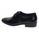 Pantofi barbati eleganti din piele naturala Negri Lac 822NLS