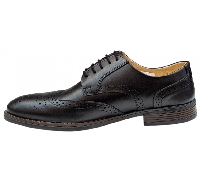 Pantofi barbati office eleganti din piele naturala Donatto 826SN