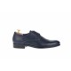 Pantofi barbati, office, eleganti din piele naturala, bleumarin -  8305BLUE