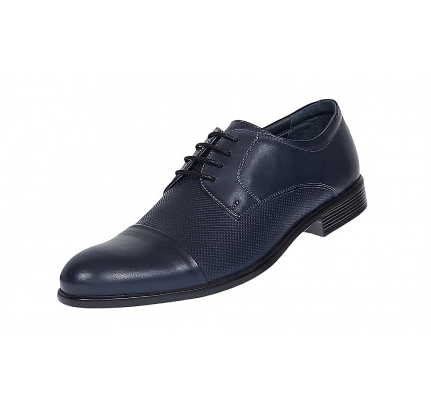 Pantofi barbati office eleganti din piele naturala bleumarin 8305BLUE Pantofi barbati office eleganti din piele naturala bleumarin 8305BLUE