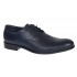 Pantofi barbati office eleganti din piele naturala bleumarin  8305BLUE