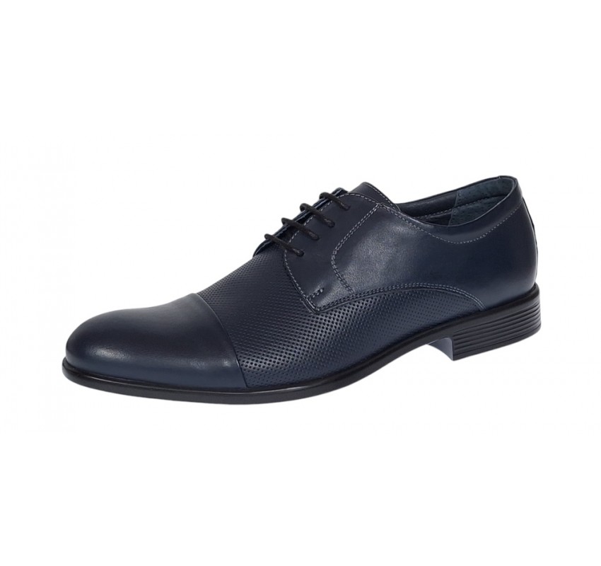 Pantofi barbati office eleganti din piele naturala bleumarin 8305BLUE Pantofi barbati office eleganti din piele naturala bleumarin 8305BLUE