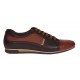 Marimea 40, 41, 44 Pantofi barbati casual din piele naturala Maro 854M 
