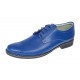 Marimea 40 Pantofi barbati casual din piele naturala, Albastru 859AL