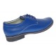 Marimea 40 Pantofi barbati casual din piele naturala, Albastru 859AL
