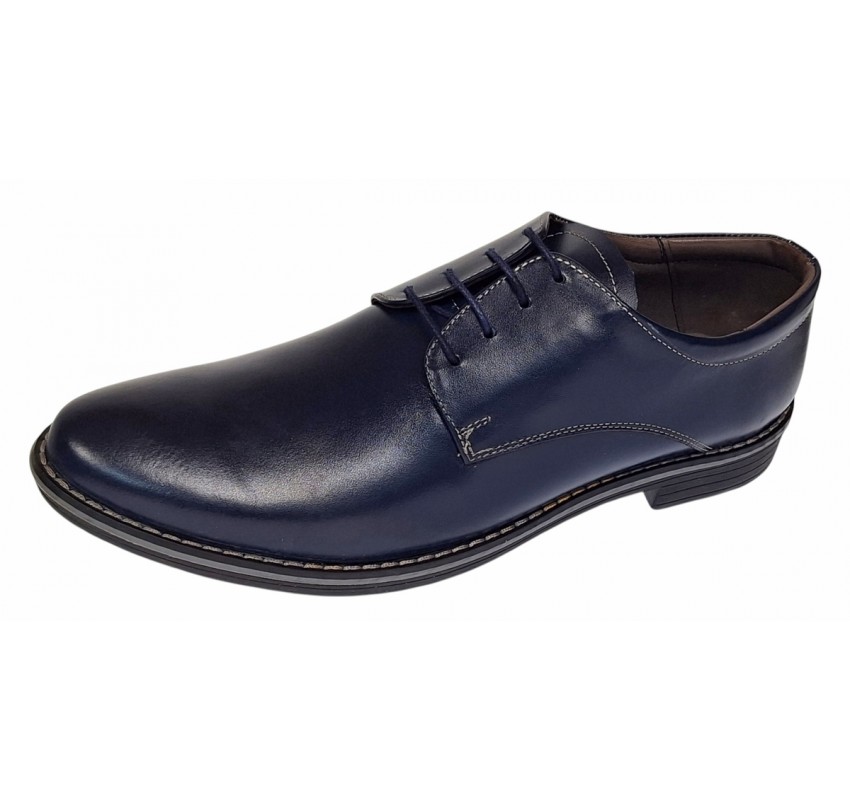 Pantofi casual barbati - Model bleumarin din piele naturala 859BLM Pantofi casual barbati - Model bleumarin din piele naturala 859BLM