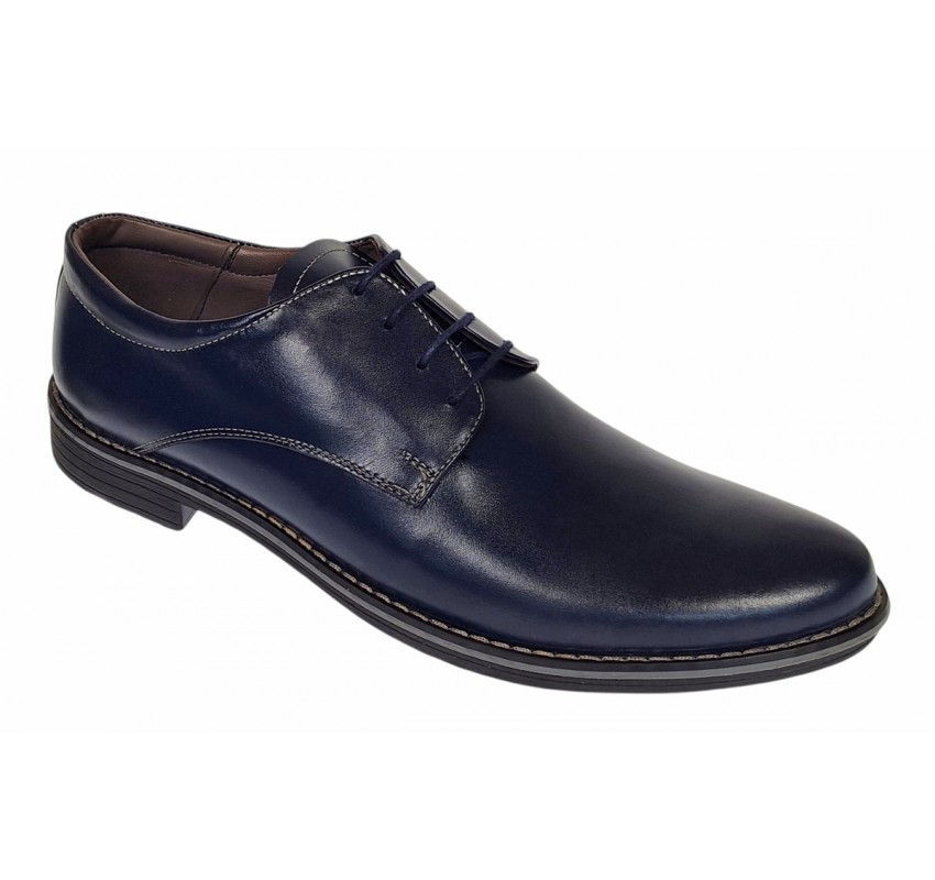 Pantofi casual barbati - Model bleumarin din piele naturala 859BLM Pantofi casual barbati - Model bleumarin din piele naturala 859BLM