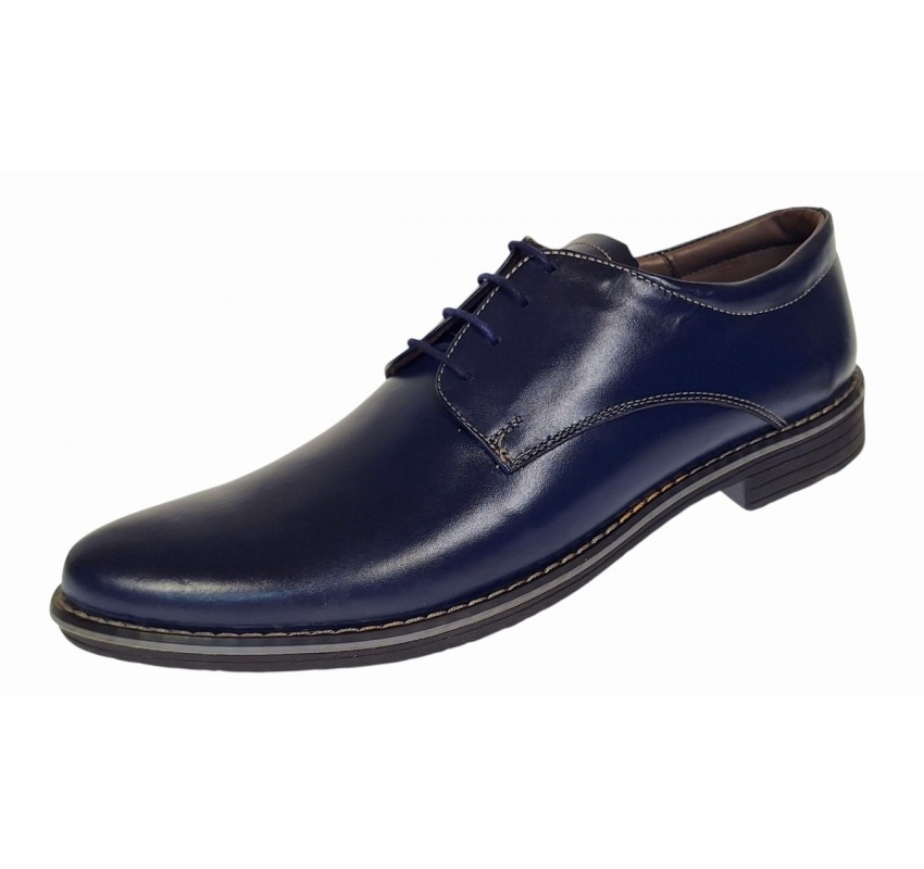Pantofi casual barbati - Model bleumarin din piele naturala 859BLM Pantofi casual barbati - Model bleumarin din piele naturala 859BLM