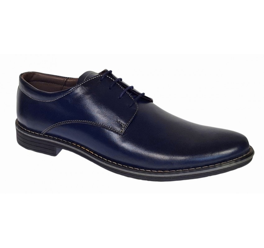 Pantofi casual barbati - Model bleumarin din piele naturala 859BLM Pantofi casual barbati - Model bleumarin din piele naturala 859BLM