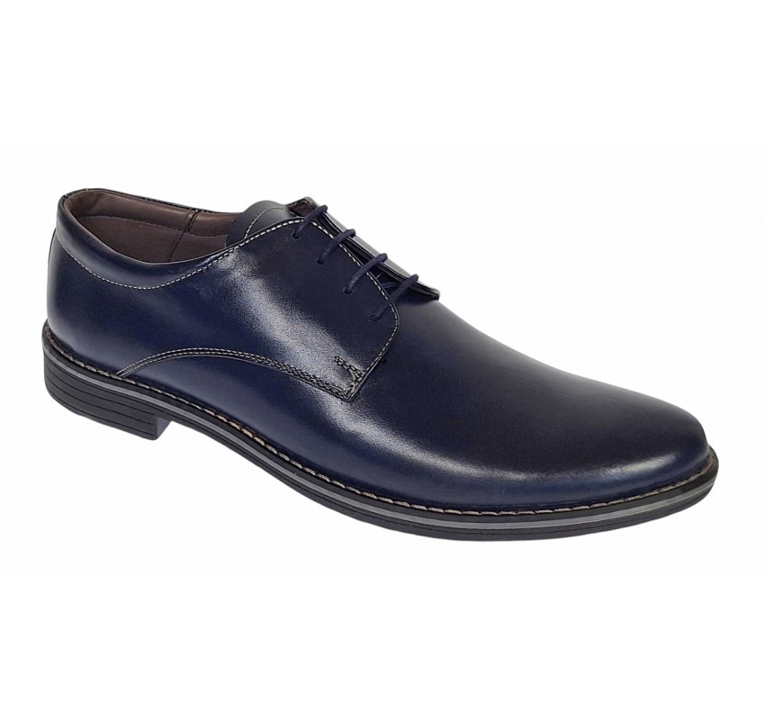 Pantofi casual barbati - Model bleumarin din piele naturala 859BLM Pantofi casual barbati - Model bleumarin din piele naturala 859BLM